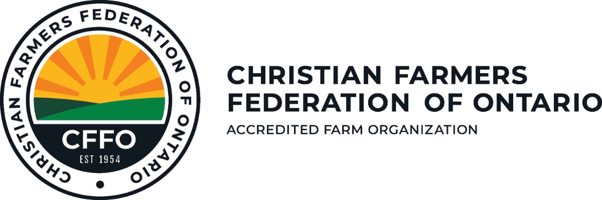 CHRISTIAN FARMERS FEDERATION OF ONTARIO (CFFO) logo